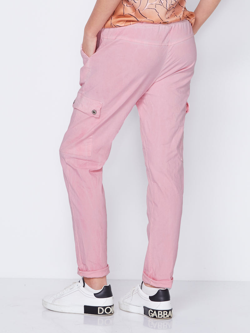 NÜ Pantalon cargo CARMEN Pantalons 634 Pink Mist