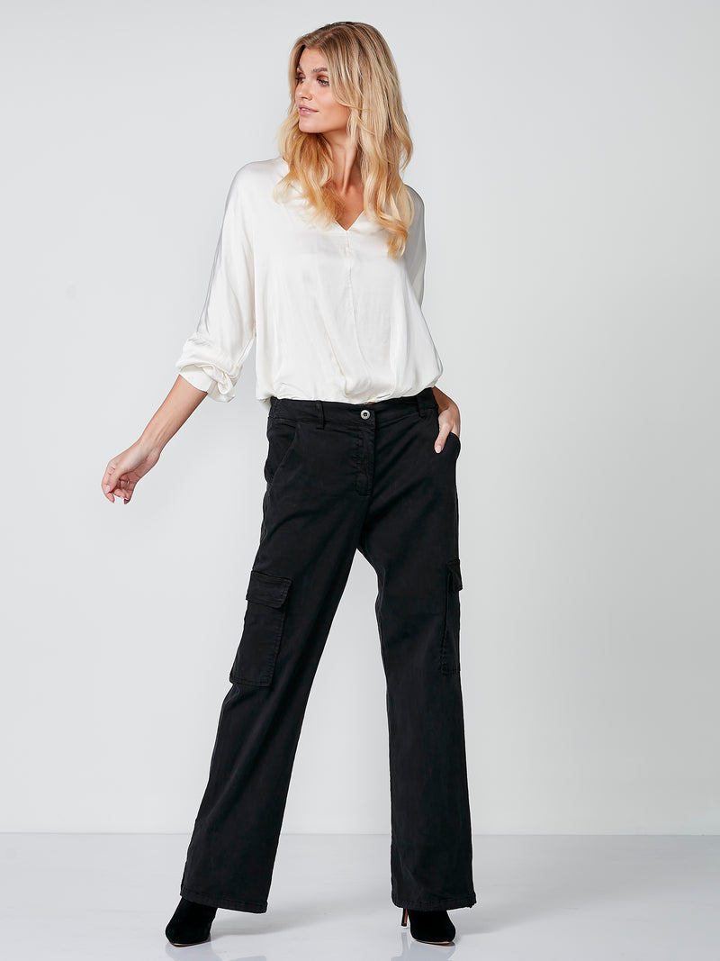 NÜ Pantalon cargo NICKI Pantalons Noir