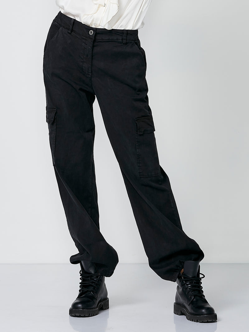 NÜ Pantalon cargo NICKI Pantalons Noir