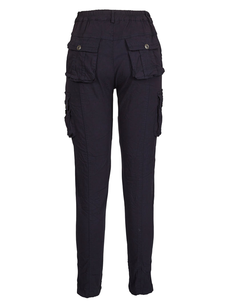 NÜ Pantalon cargo VILDA Pantalons 482 Classic Navy