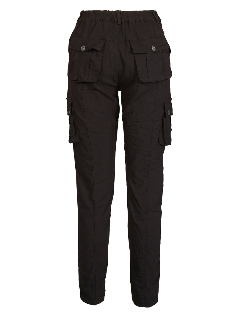 NÜ Pantalon cargo VILDA Pantalons Noir