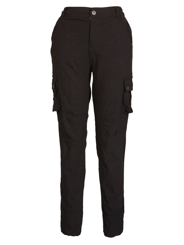 NÜ Pantalon cargo VILDA Pantalons Noir