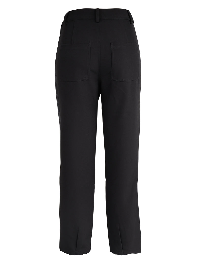 NÜ Pantalon drapé XAVIA Pantalons Noir