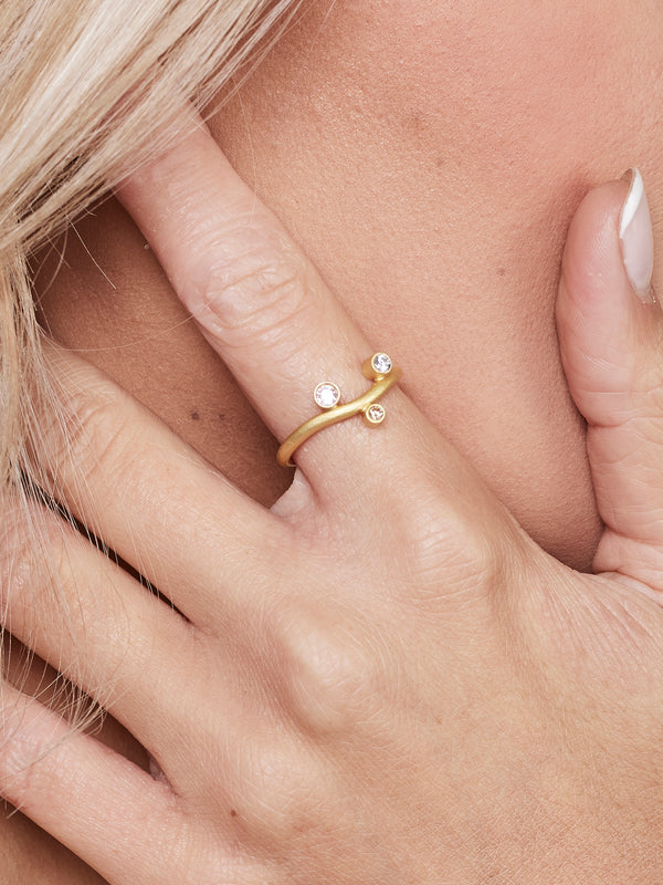 NÜ Planets N° 3 Anneau Jewellery 011 Gold