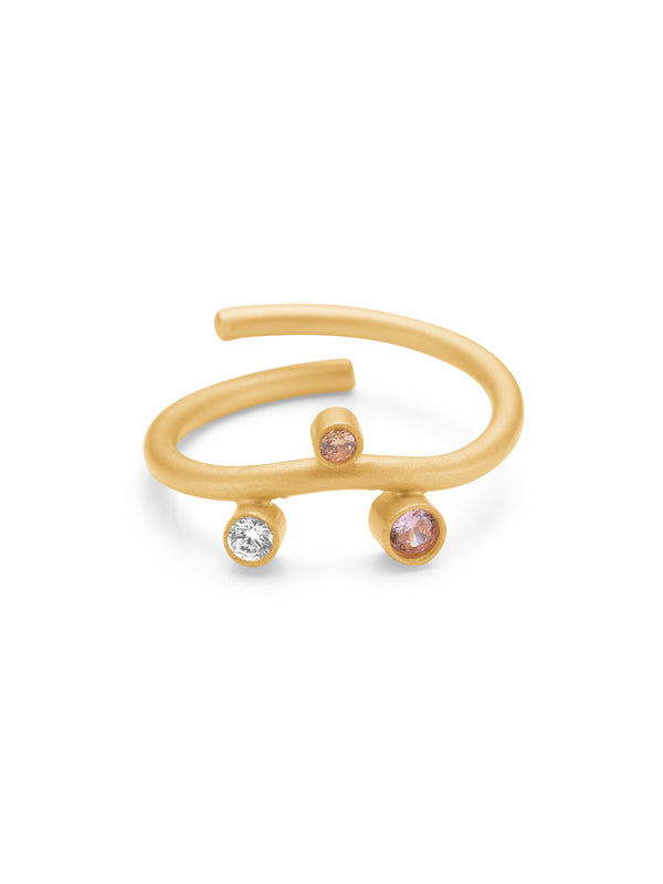 NÜ Planets N° 3 Anneau Jewellery 011 Gold