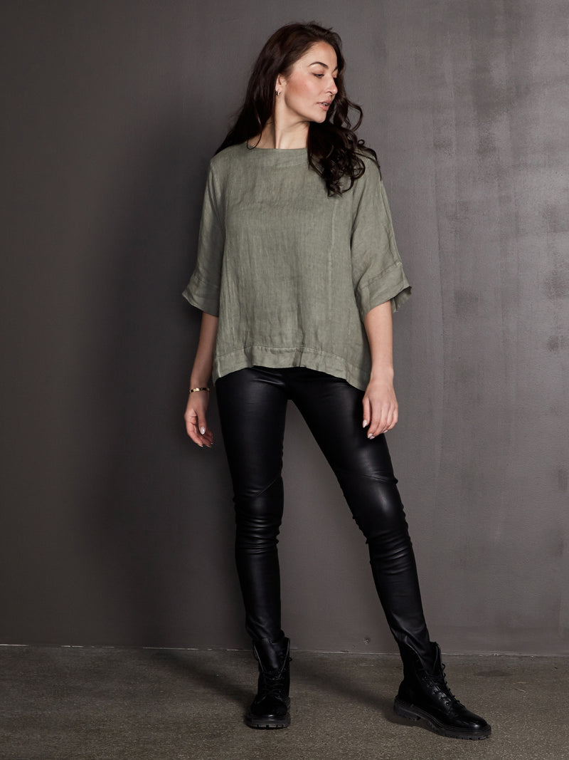 NÜ Chemise POLETTE Hauts et t-shirts 393 Army