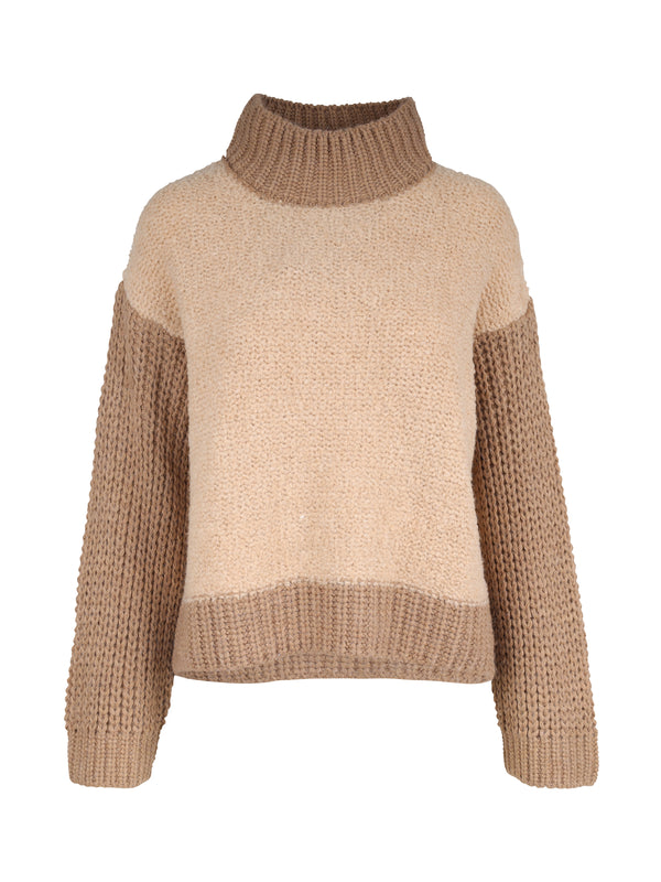 NÜ Pull en tricot XELA Tricots 151 Elm wood