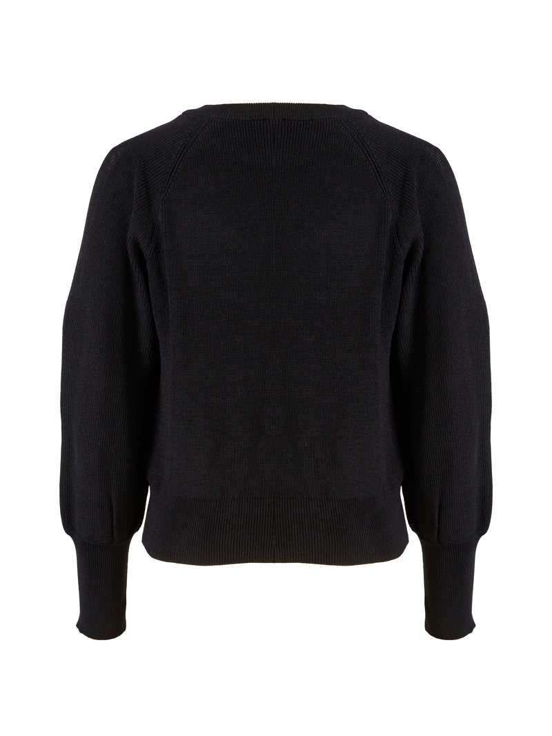 NÜ Pull en tricot XIAO Chemisiers Noir