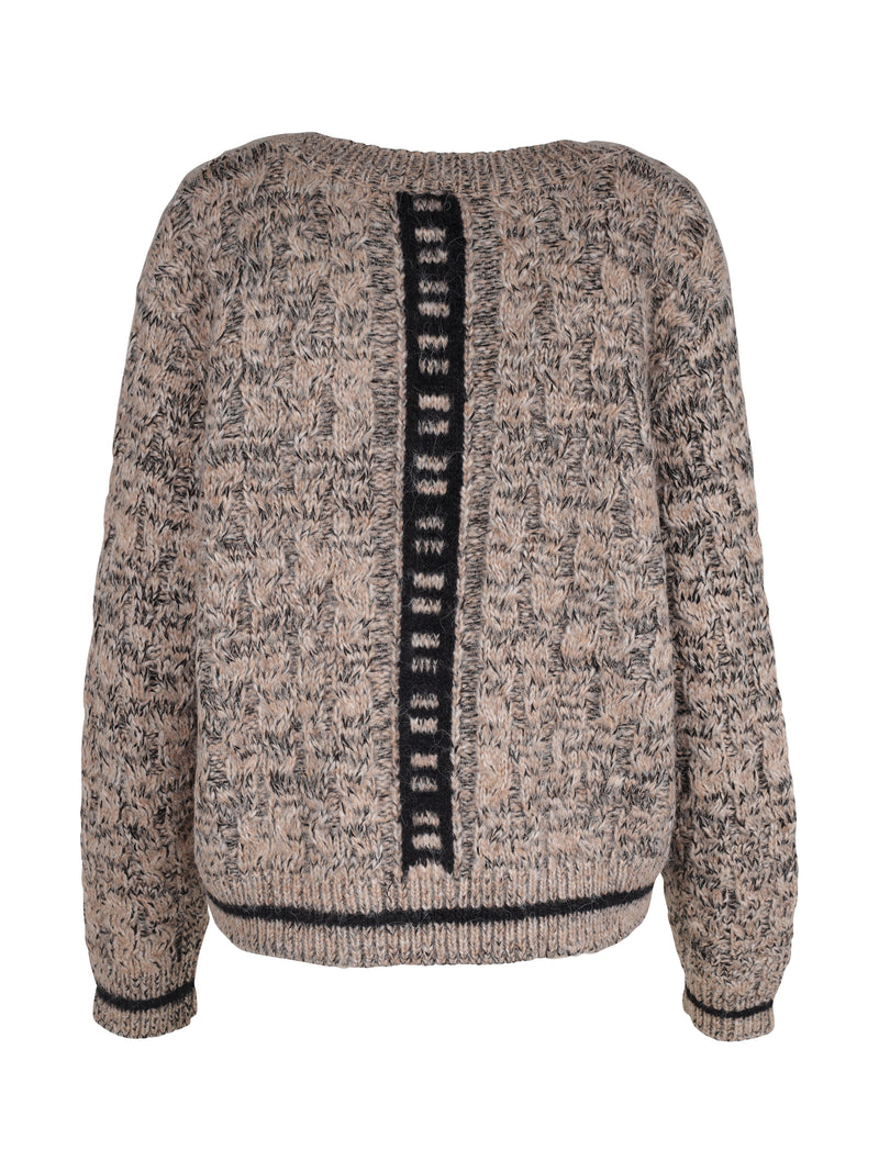 NÜ Pull en tricot XIN Chemisiers 151 Elm Wood mix