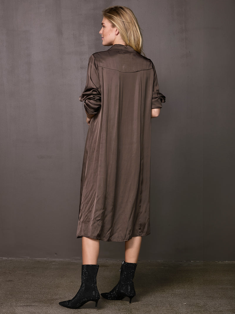 NÜ Robe VALINA Robes 224 Dark Brown