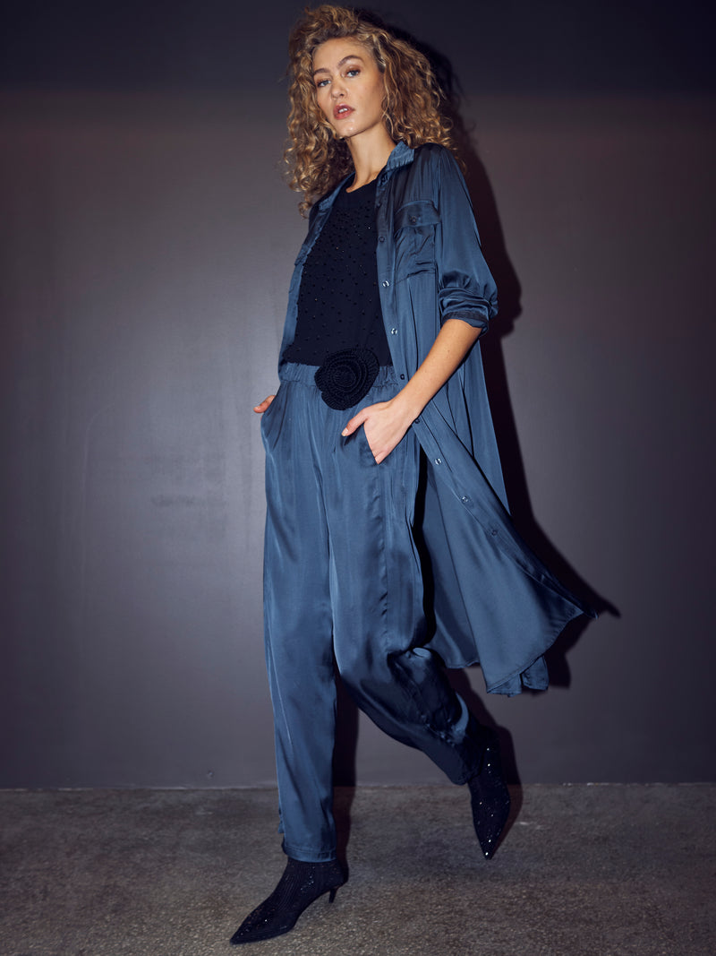 NÜ Robe VALINA Robes 482 Classic Navy