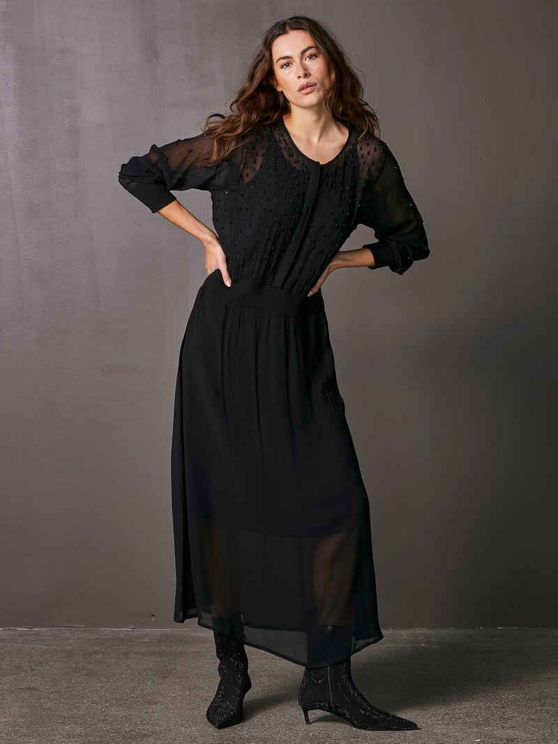 NÜ Robe VERONICA Robes Noir