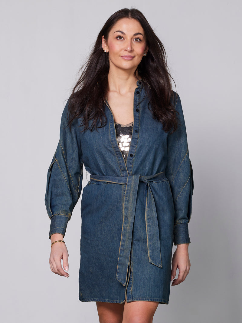 NÜ Robe YENNY Robes 481 Denim blue