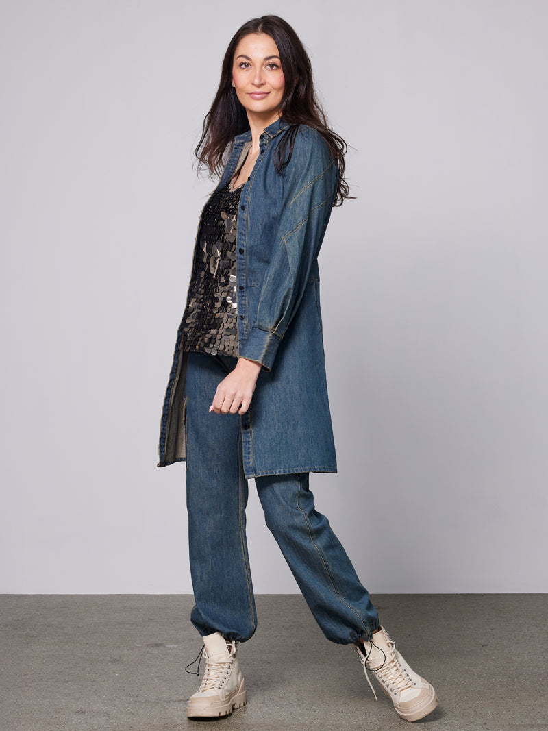 NÜ Robe YENNY Robes 481 Denim blue