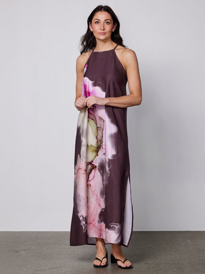 NÜ Robe à bretelles ZOYA Robes 789 Grape Mix