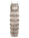NÜ Robe à bretelles ZURI Robes 130 sand