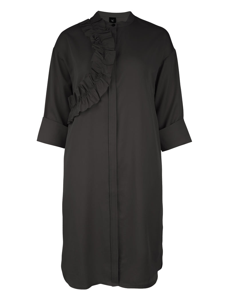 NÜ Robe à volants YMKE Robes Noir