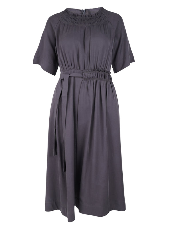 NÜ Robe ceinture YMKE Robes 989 iron grey