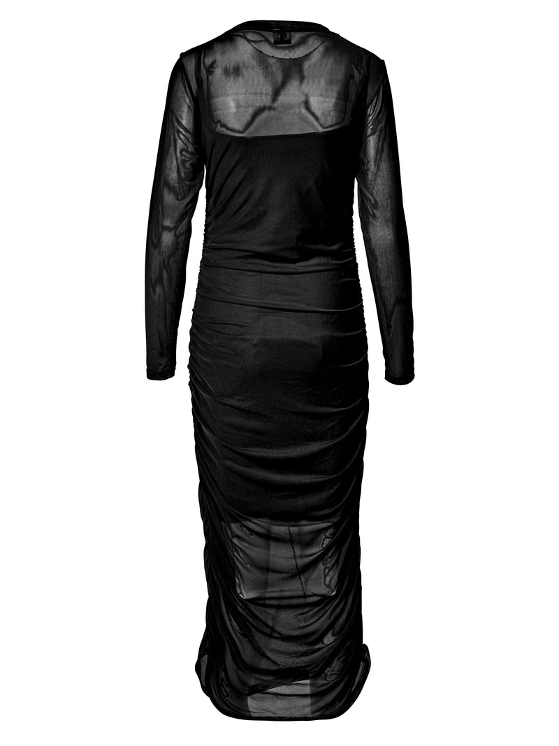 NÜ Robe en maille VINJA Robes Noir