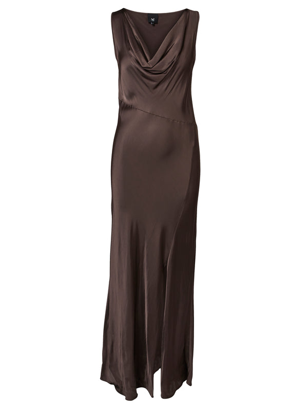 NÜ Robe longue VANILLA Robes 224 Dark Brown