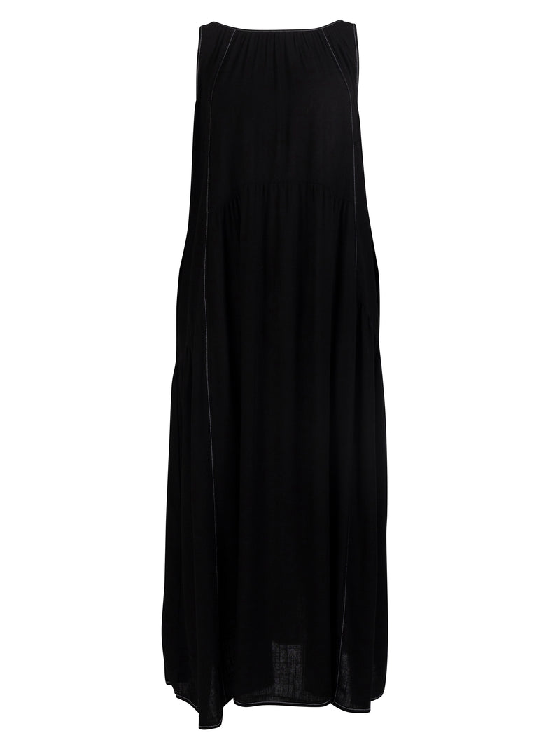 NÜ Robe longue ZITA Robes Noir