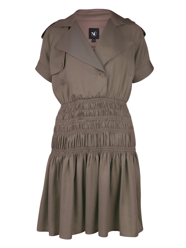 NÜ Robe smock YMKE Robes 230 Mud