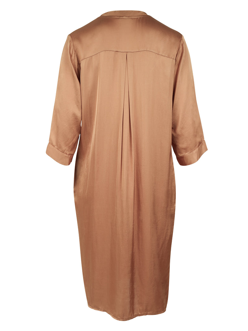 NÜ Robe tunique NADA Tunique 286 Mocca Mousse