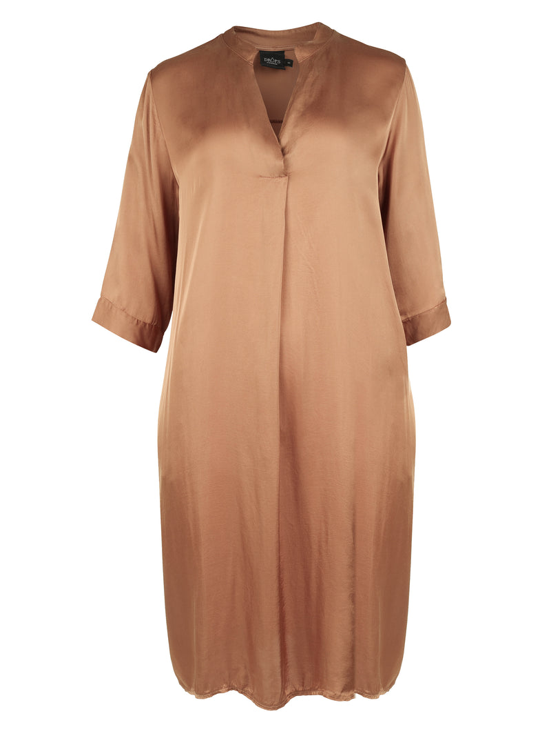 NÜ Robe tunique NADA Tunique 286 Mocca Mousse