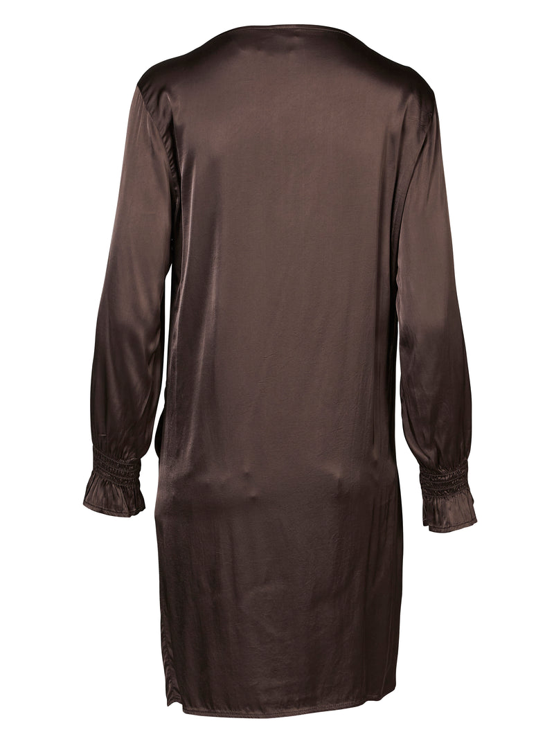 NÜ Robe tunique VANILLA Robes 224 Dark Brown