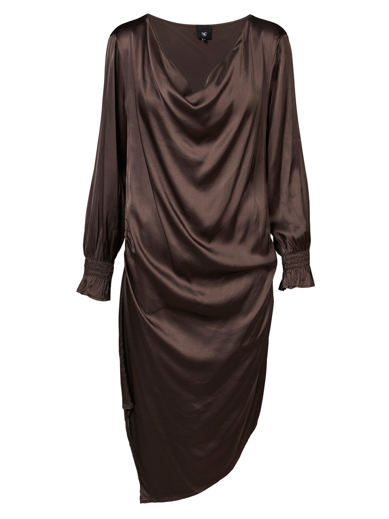 NÜ Robe tunique VANILLA Robes 224 Dark Brown