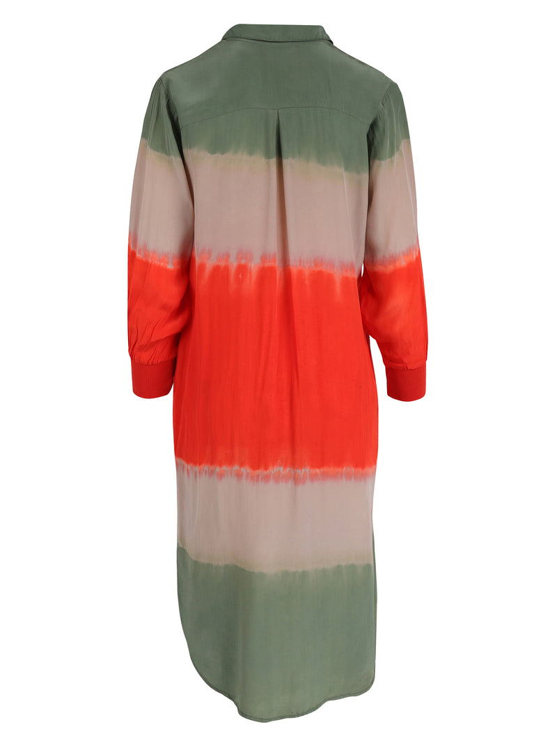 NÜ Robe tunique avec effet dip-dye TINA Robes 393 Army Mix