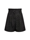 NÜ Shorts avec texture TYLER Shorts Noir