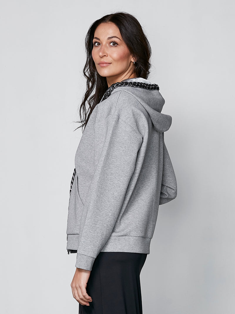 NÜ Sweat à capuche YASMA Vestes 901 Grey