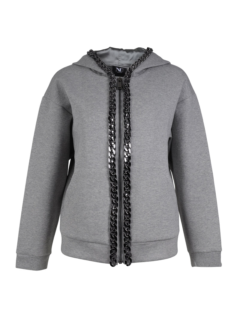 NÜ Sweat à capuche YASMA Vestes 901 Grey