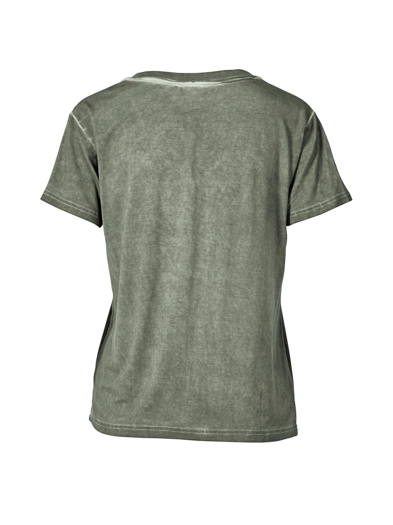 NÜ T-shirt RUTH Débardeurs et t-shirts 316 Olive