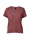 NÜ T-shirt RUTH Débardeurs et t-shirts 685 Berry red