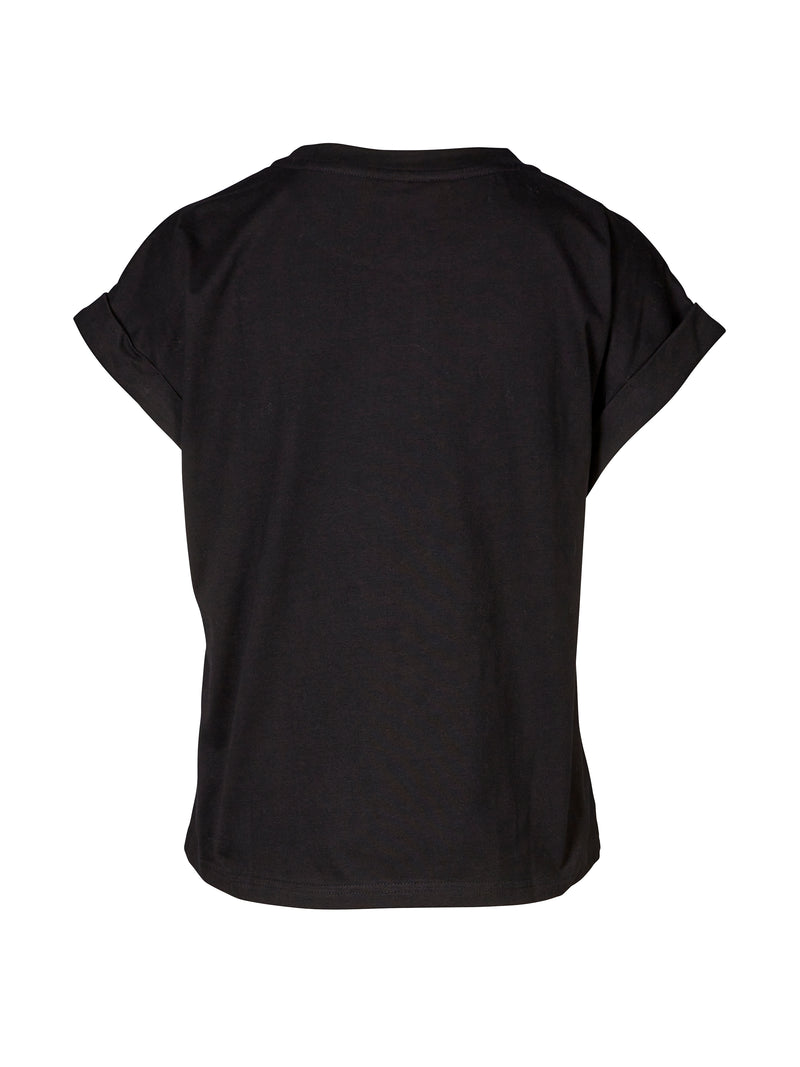 NÜ T-shirt VERA Débardeurs et t-shirts 000 Black mix