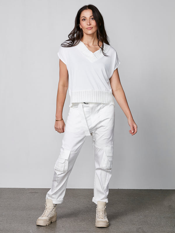 NÜ T-shirt YADE Débardeurs et t-shirts 110 Creme