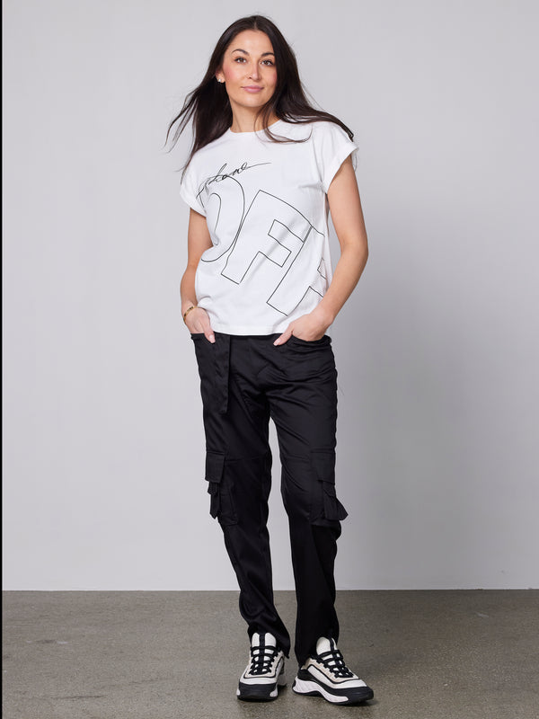 NÜ T-shirt YANISA OFF Débardeurs et t-shirts 110 Creme
