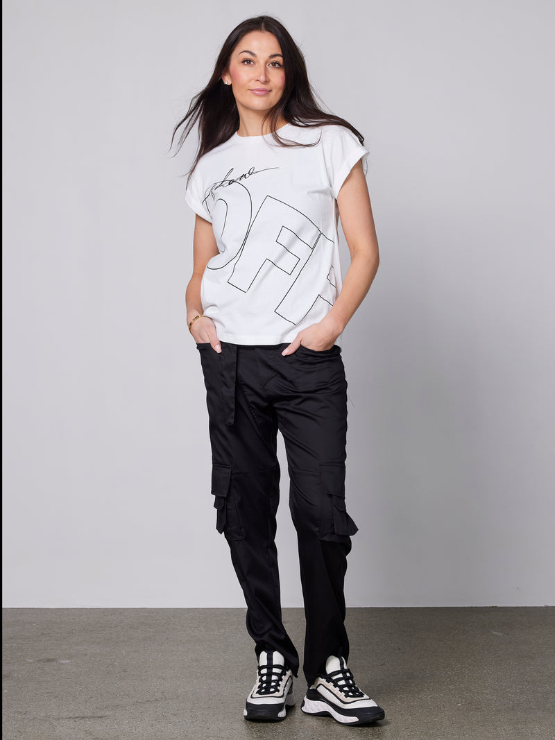 NÜ T-shirt YANISA OFF Débardeurs et t-shirts 110 Creme