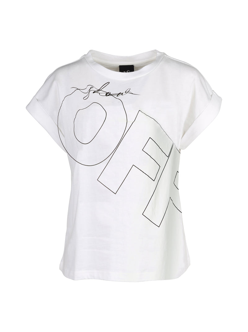NÜ T-shirt YANISA OFF Débardeurs et t-shirts 110 Creme