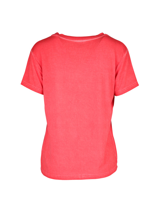 NÜ T-shirt à col en V TENNA Hauts et t-shirts 627 Bright red