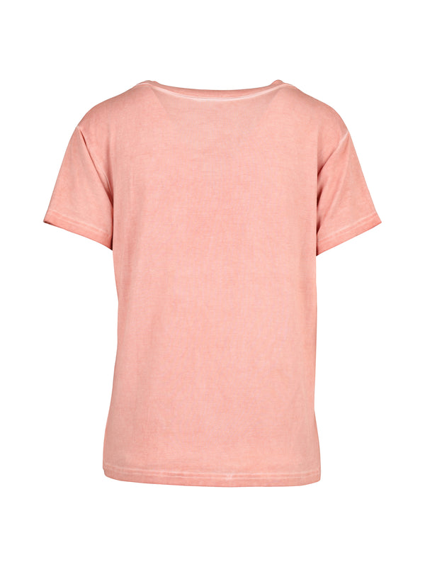 NÜ T-shirt à col en V TENNA Hauts et t-shirts 652 soft blush
