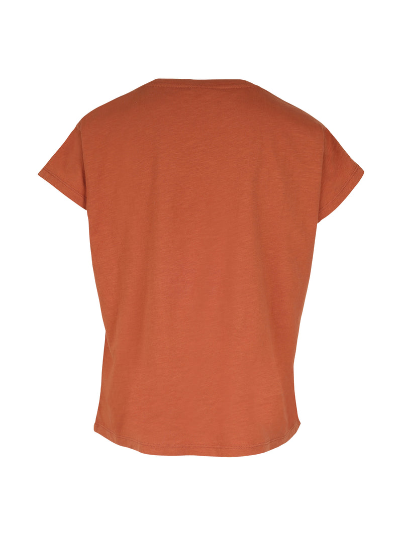 NÜ Tee-shirt UMAY Hauts et t-shirts 286 Mocca Mousse