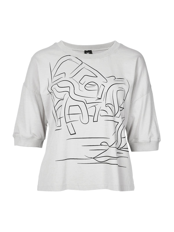 NÜ Tee-shirt ZILLA Débardeurs et t-shirts 110 Creme