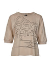 NÜ Tee-shirt ZILLA Débardeurs et t-shirts 522 Wheat