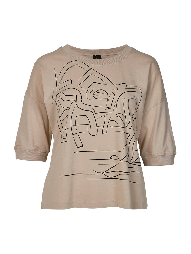 NÜ Tee-shirt ZILLA Débardeurs et t-shirts 522 Wheat