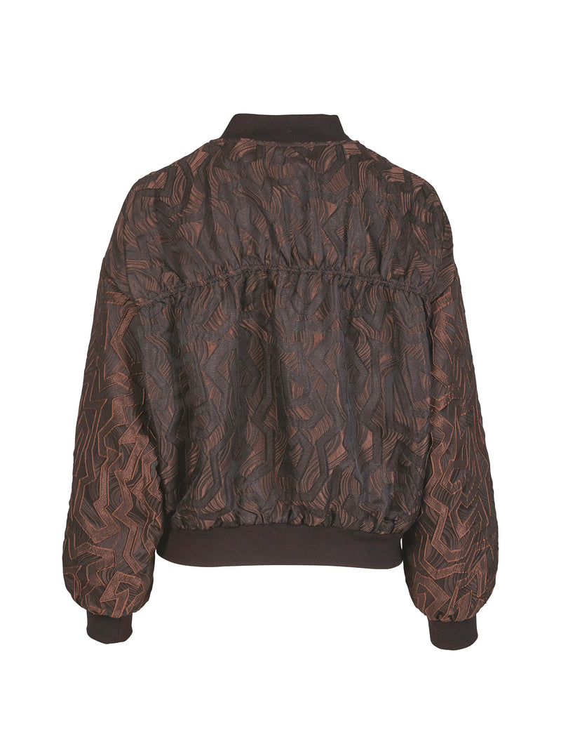 NÜ Veste bomber VESTA Vestes 224 Dark Brown