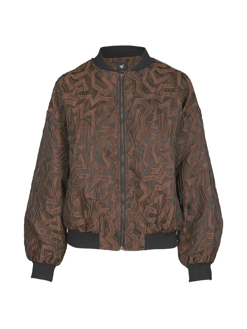 NÜ Veste bomber VESTA Vestes 224 Dark Brown