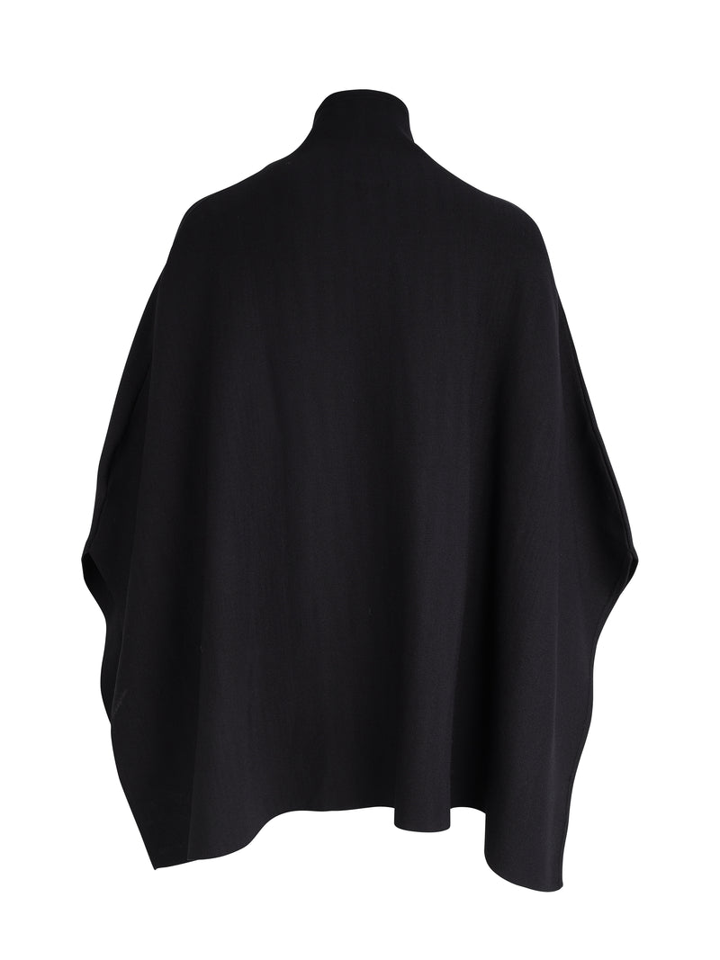 NÜ XIAO poncho Ponchos Noir